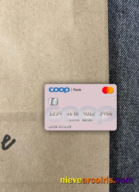 Estonia Coop Pank mastercard photolook